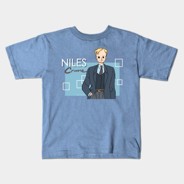 Niles Chan Kids T-Shirt by bransonreese